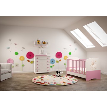 Asterias bebe Κρεβάτι προεφηβικό Διαιρούμενο Φένια ΚΡΕΒΑΤΙ